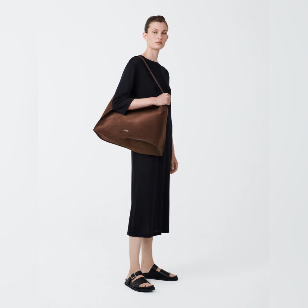 Studio Nicholson Doublet Suede Bag Cocoa